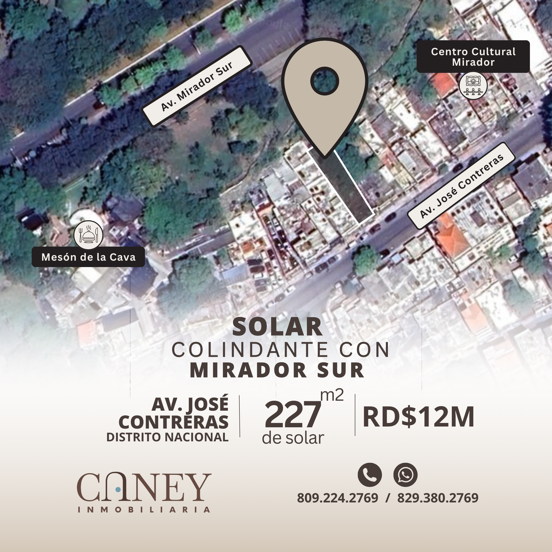 Solar colindante con el Mirador Sur